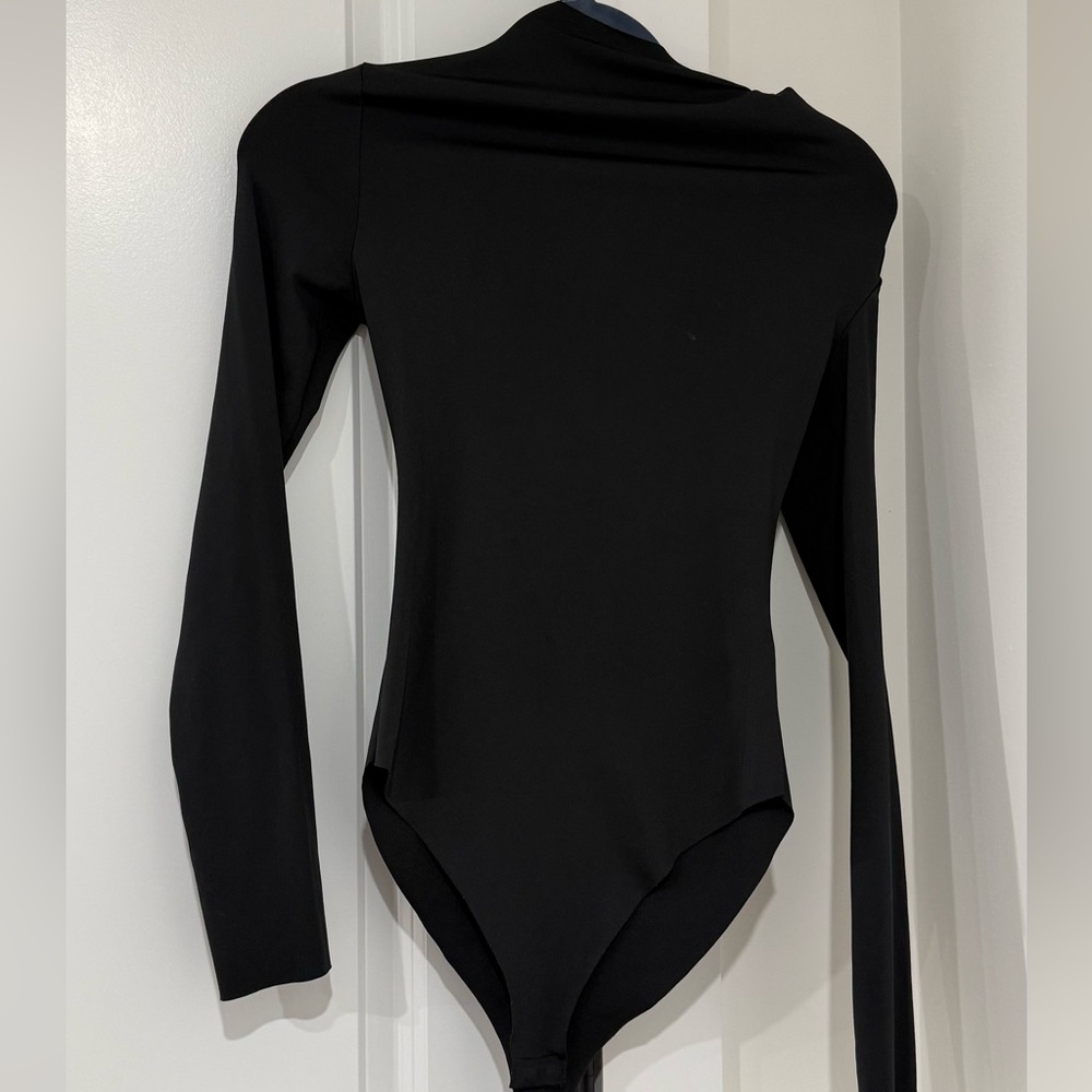 Zara Black Long Sleeve Top